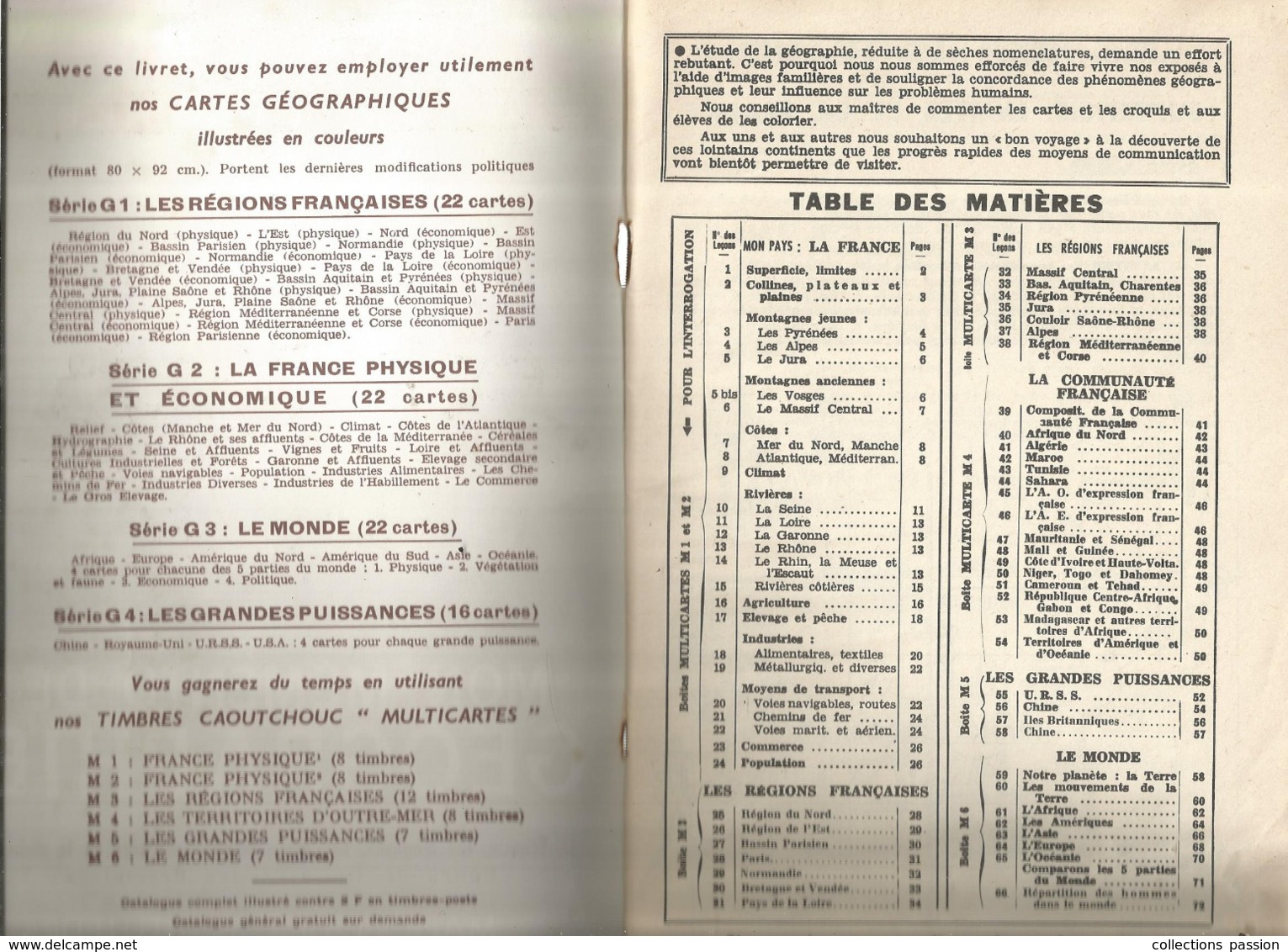 Collection L'ESSENTIEL ,mon Mémento De GEOGRAPHIE Et Son Questionnaire, 77 Pages, 2 Scans , Frais Fr 3.95 E - 6-12 Anni