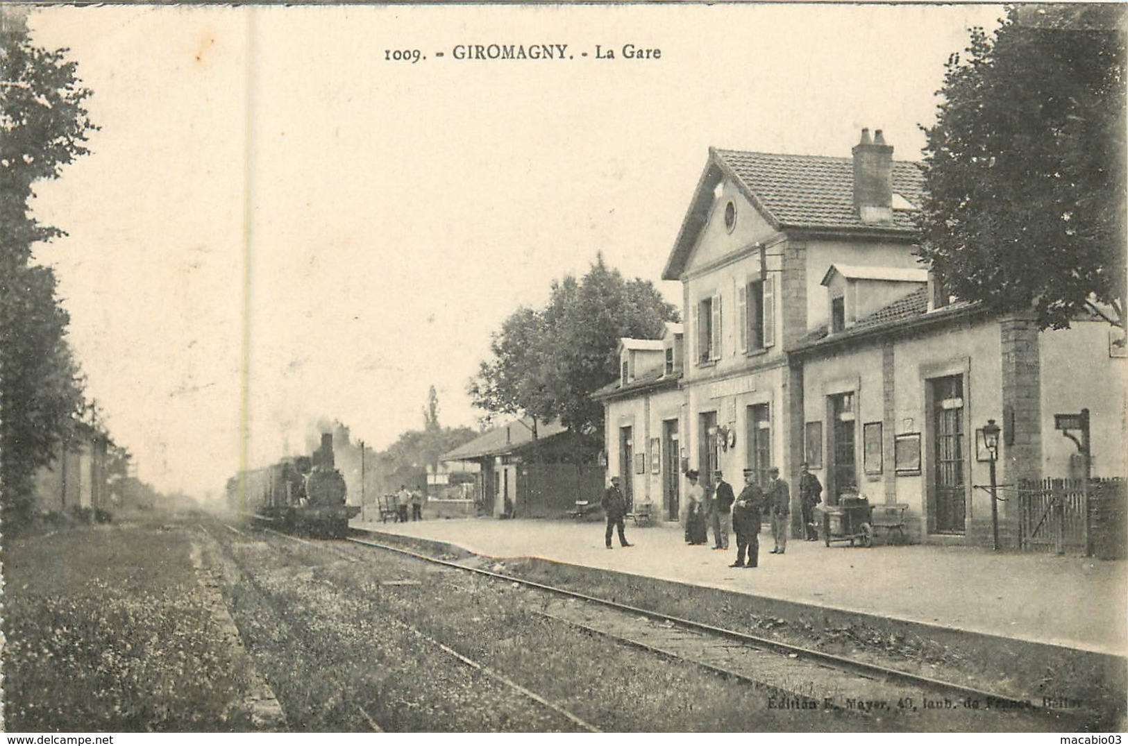 90 Territoire De Belfort :  Giromagny La Gare    Réf 7377 - Giromagny