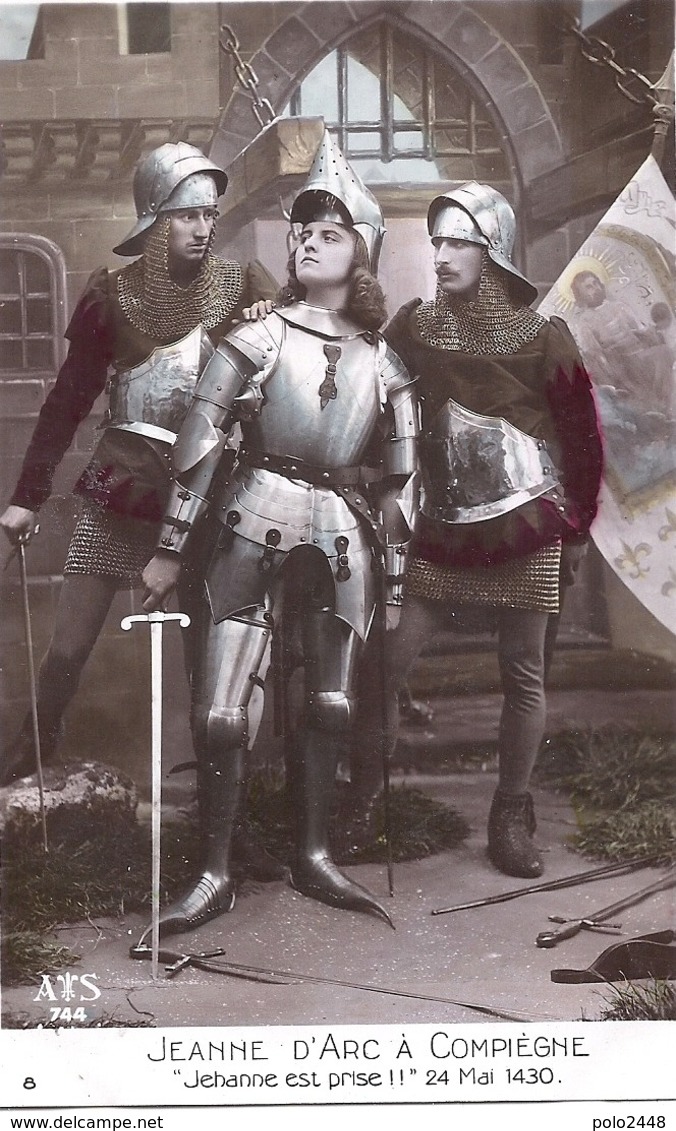 CPA - lot de 12 cartes sur Jeanne d'Arc