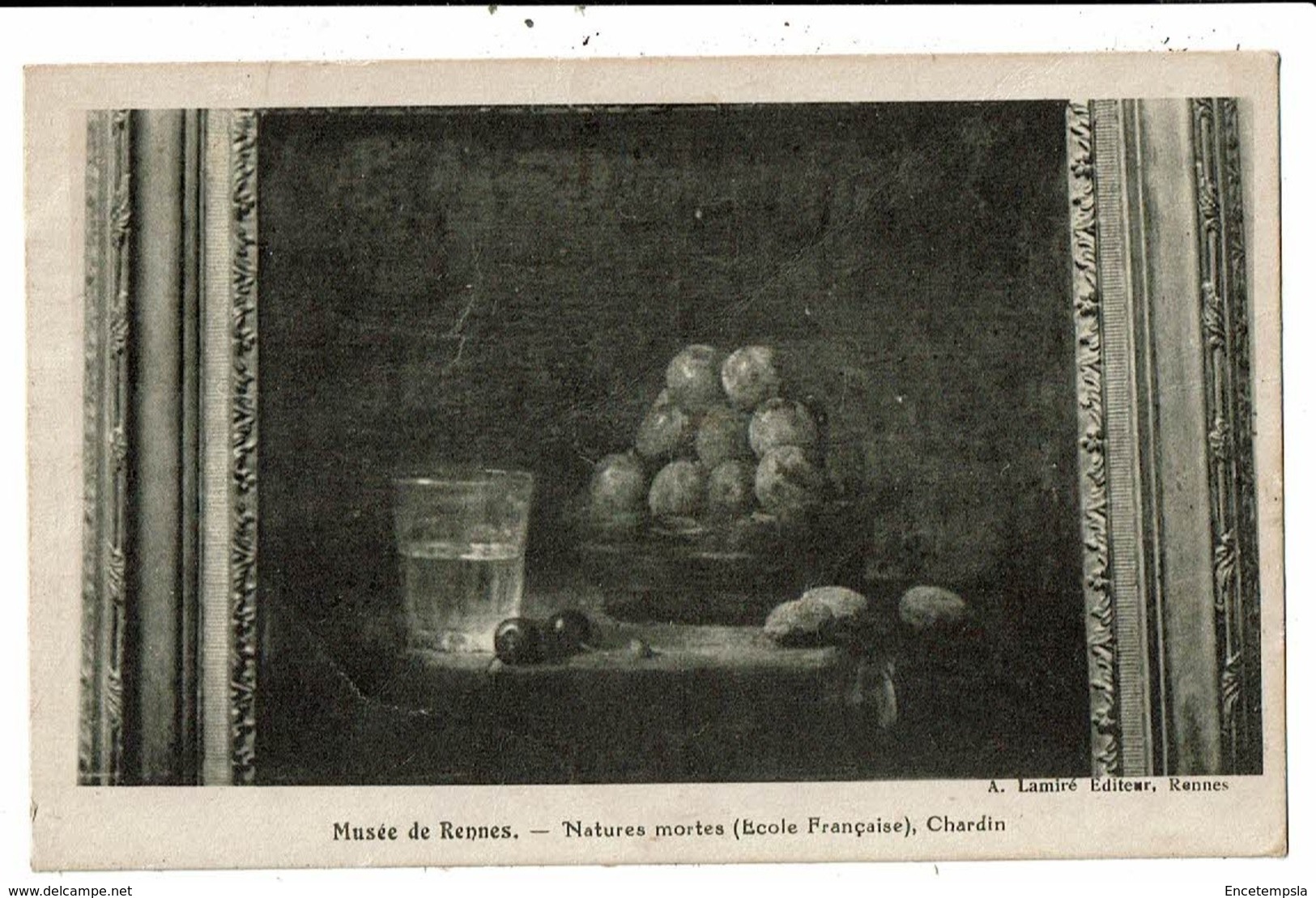 CPA-Carte Postale -FRANCE - Rennes -Nature Morte De Chardin Au Musée De Rennes En 1932 VM7661 - Rennes