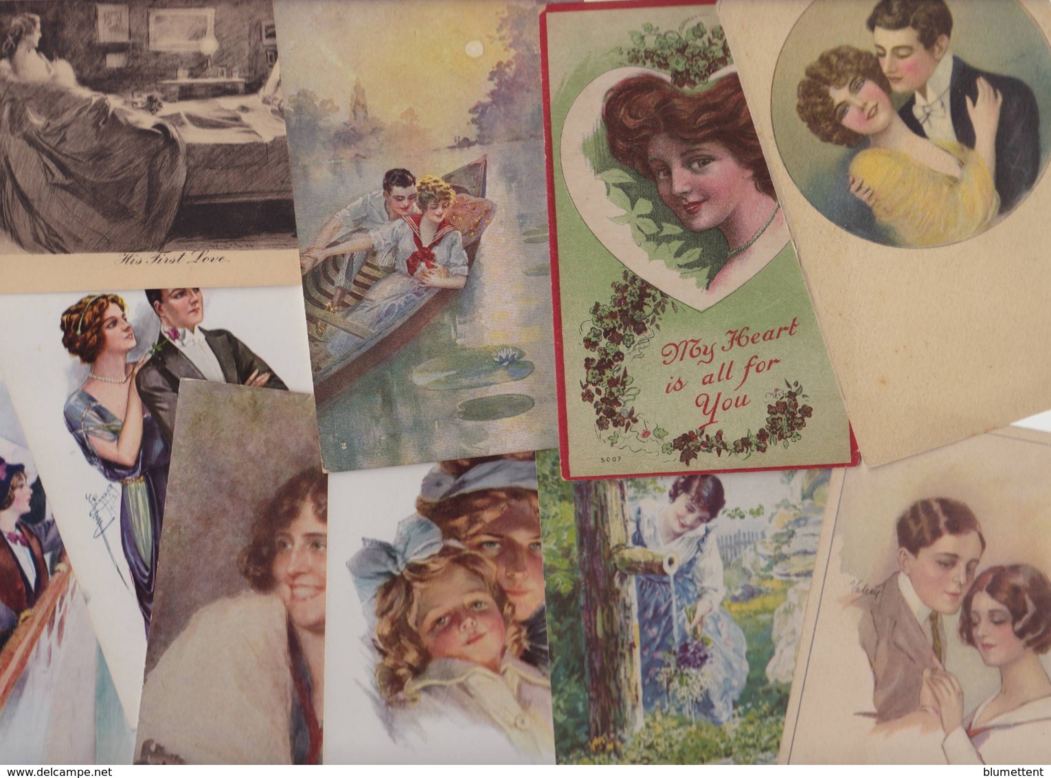 Lot 2232 De 10 CPA Femmes Girl Women Déstockage Pour Revendeurs Ou Collectionneurs - 5 - 99 Postcards