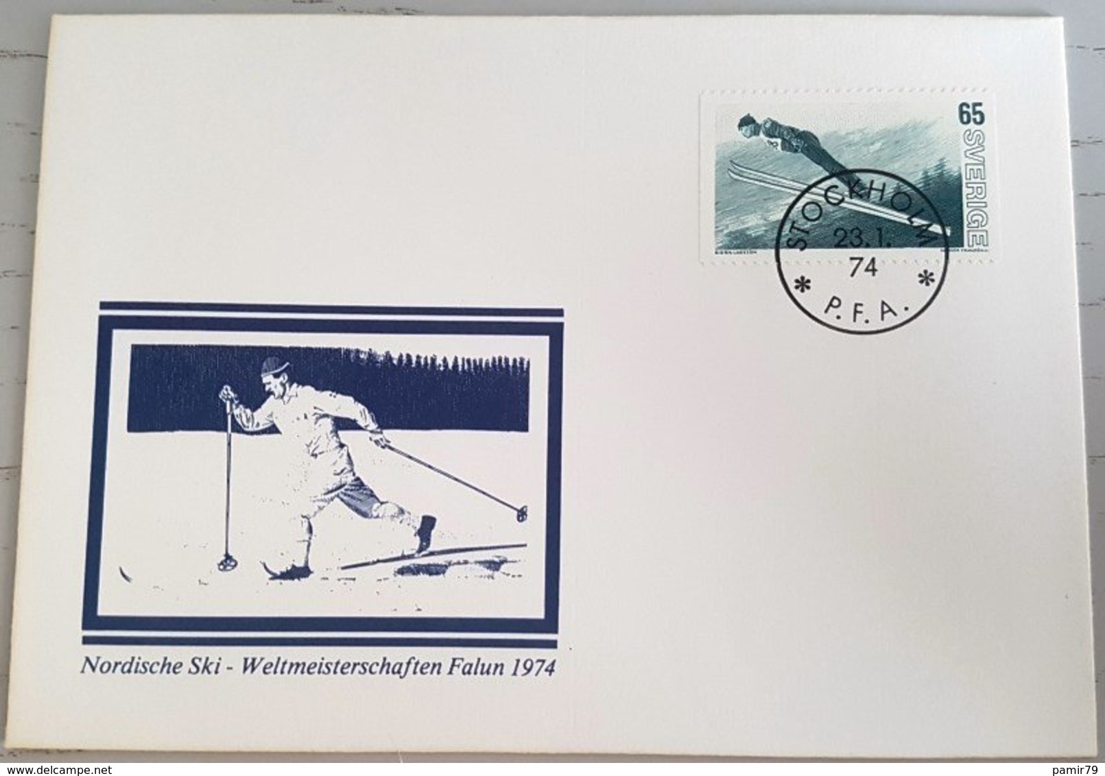 1974 SWE FDC Ski Wltmeisterschaft - FDC
