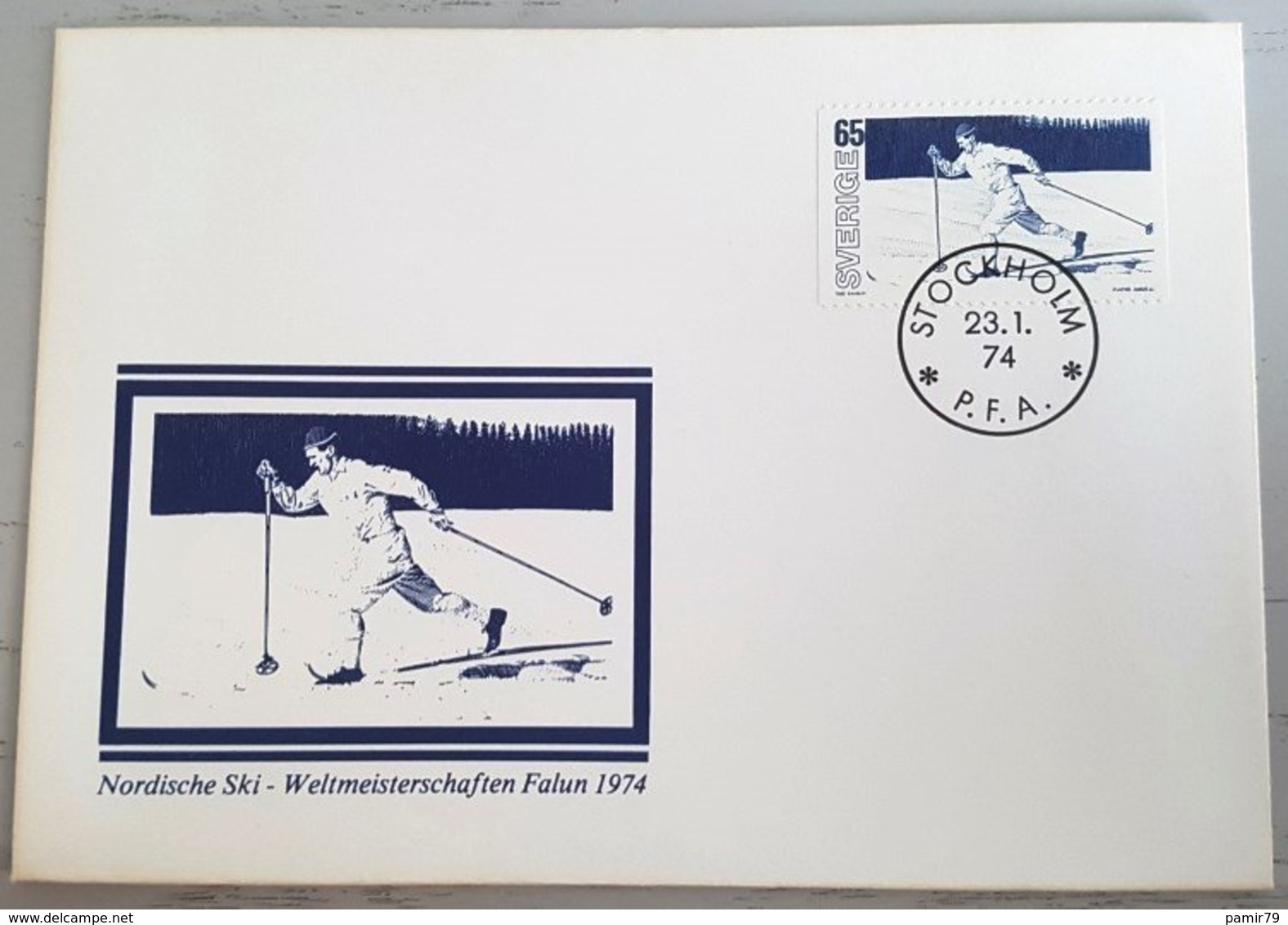 1974 SWE FDC Ski Wltmeisterschaft - FDC