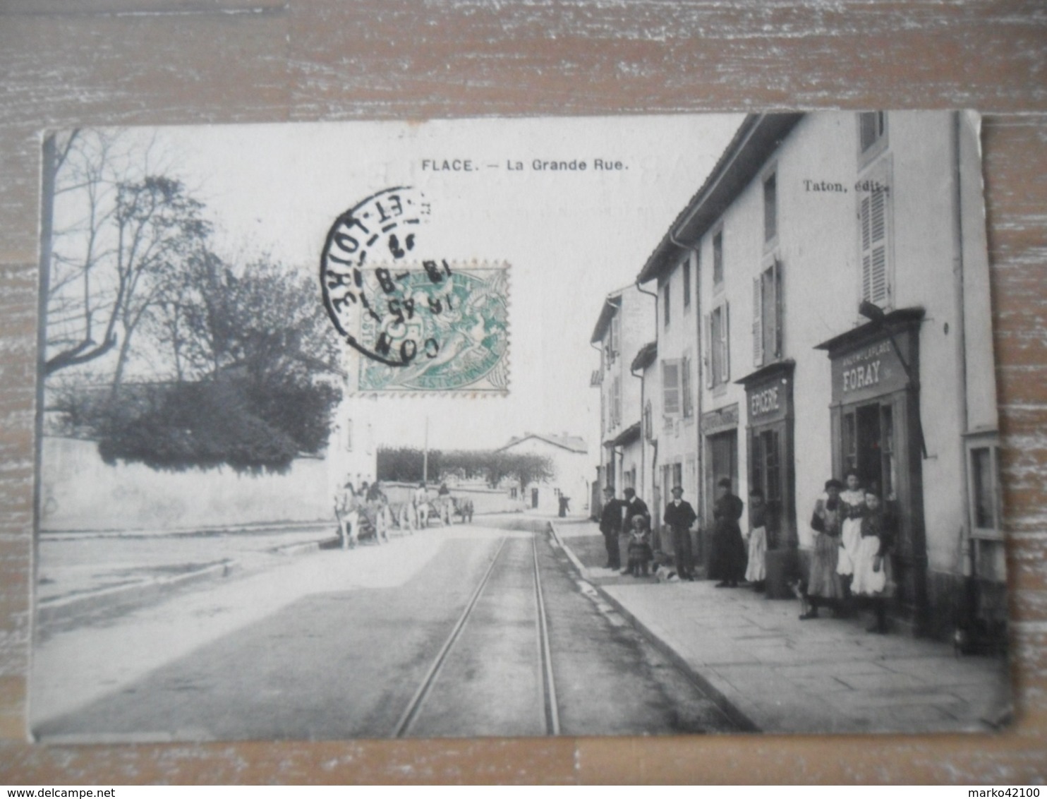 Flacé (Saone Et Loire),La Grande Rue,épicerie - Autres & Non Classés