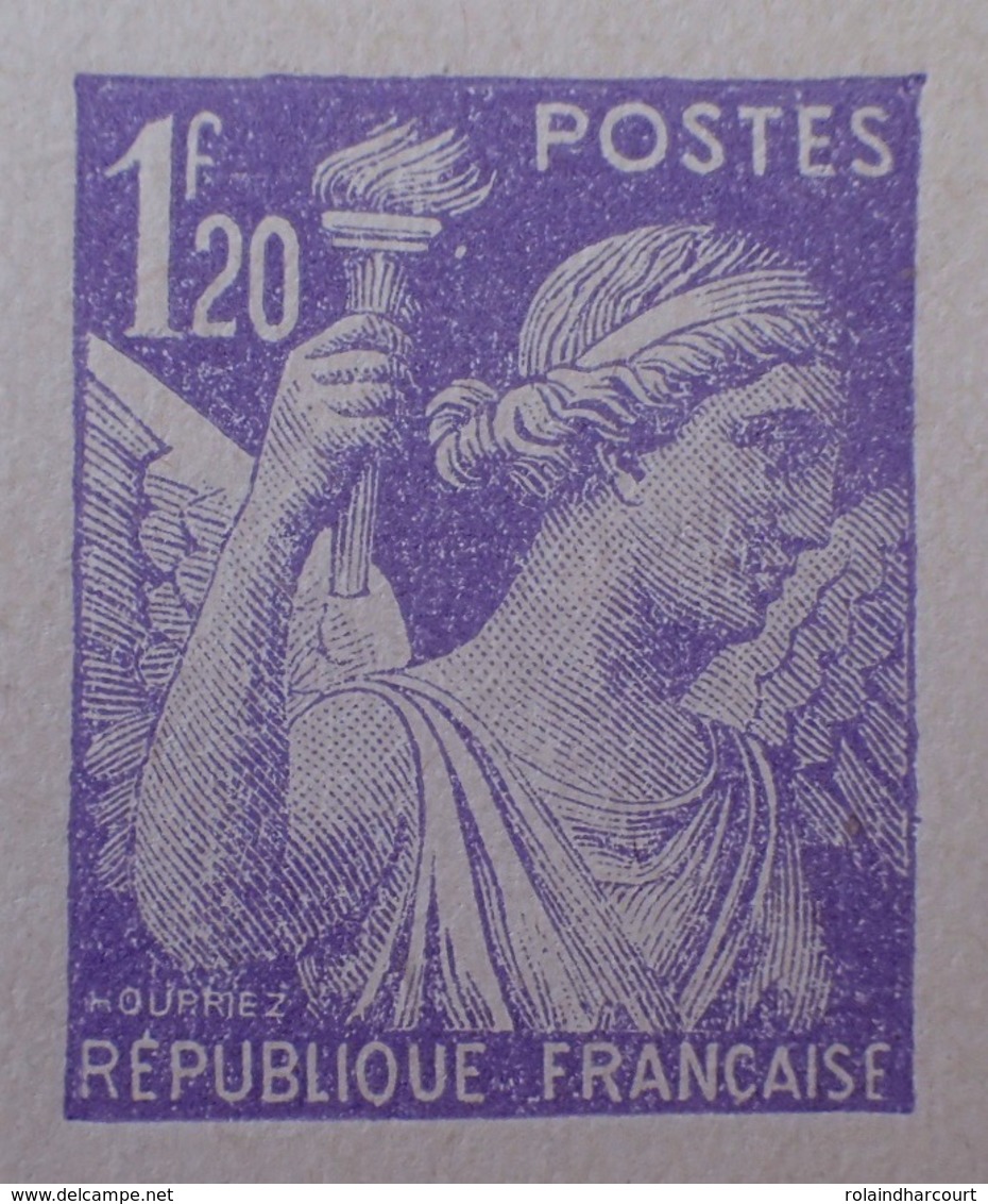 R1947/263 - ENTIER POSTAL - TYPE IRIS - N°651-CP1 (CP Vierge) - Cartes Postales Types Et TSC (avant 1995)