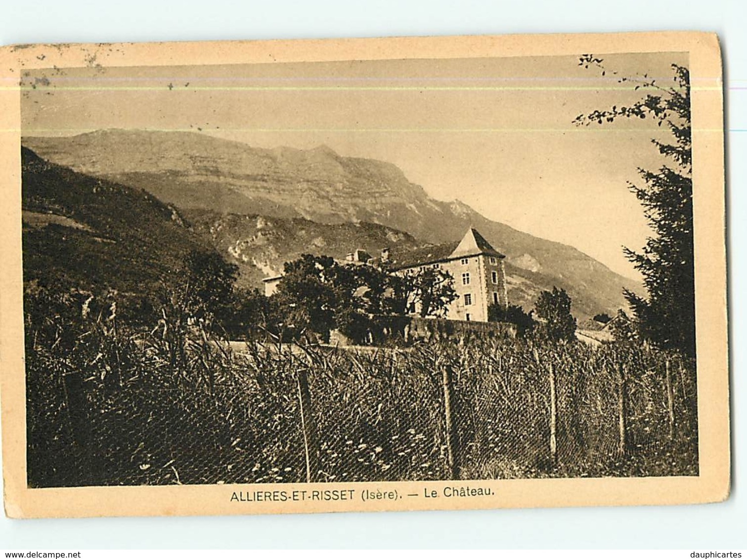 VARCES  ALLIERES Et RISSET - Le CHATEAU - Ed. Goutagny - 2 Scans - Vienne