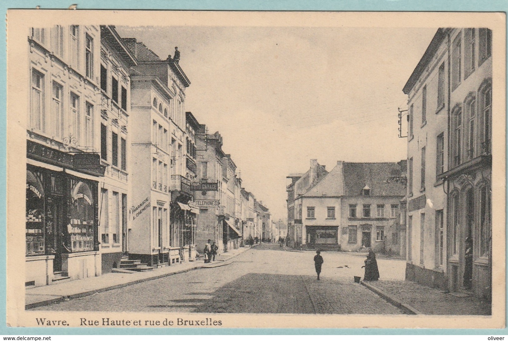 Wavre : Rue Haute Et Rue De Bruxelles - Wavre