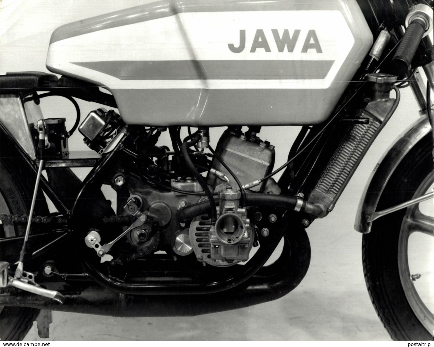 JAWA  +-24cm X 17cm  Moto MOTOCROSS MOTORCYCLE Douglas J Jackson Archive Of Motorcycles - Otros & Sin Clasificación