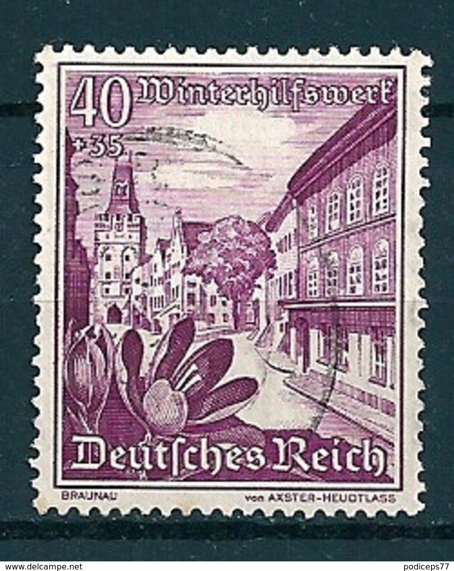 1938 Deutsches Reich, Winterhilfswerk 40 Pfg. Mi-Nr. 683 Gestempelt/used - Gebraucht