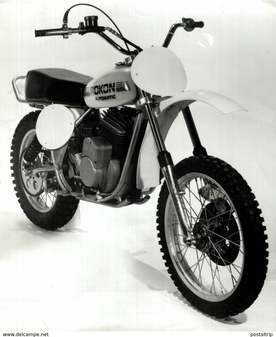 ROKON  +-15cm X 18cm  Moto MOTOCROSS MOTORCYCLE Douglas J Jackson Archive Of Motorcycles - Otros & Sin Clasificación