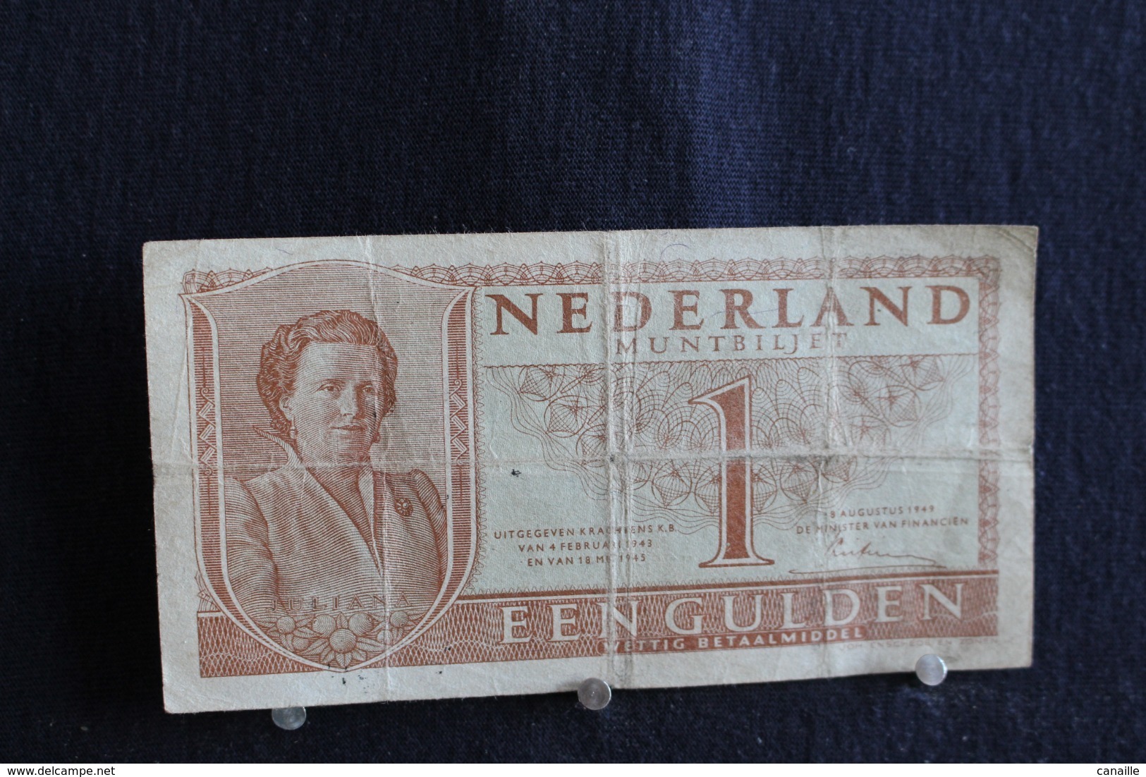 81 / Nederland 1 Een Gulden Koningin Queen Juliana 1949  /  N° 4 XQ 094259 - 1 Gulden