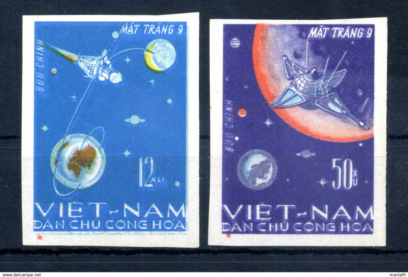 1966 VIETNAM DEL NORD SET ** 508/509 - Vietnam