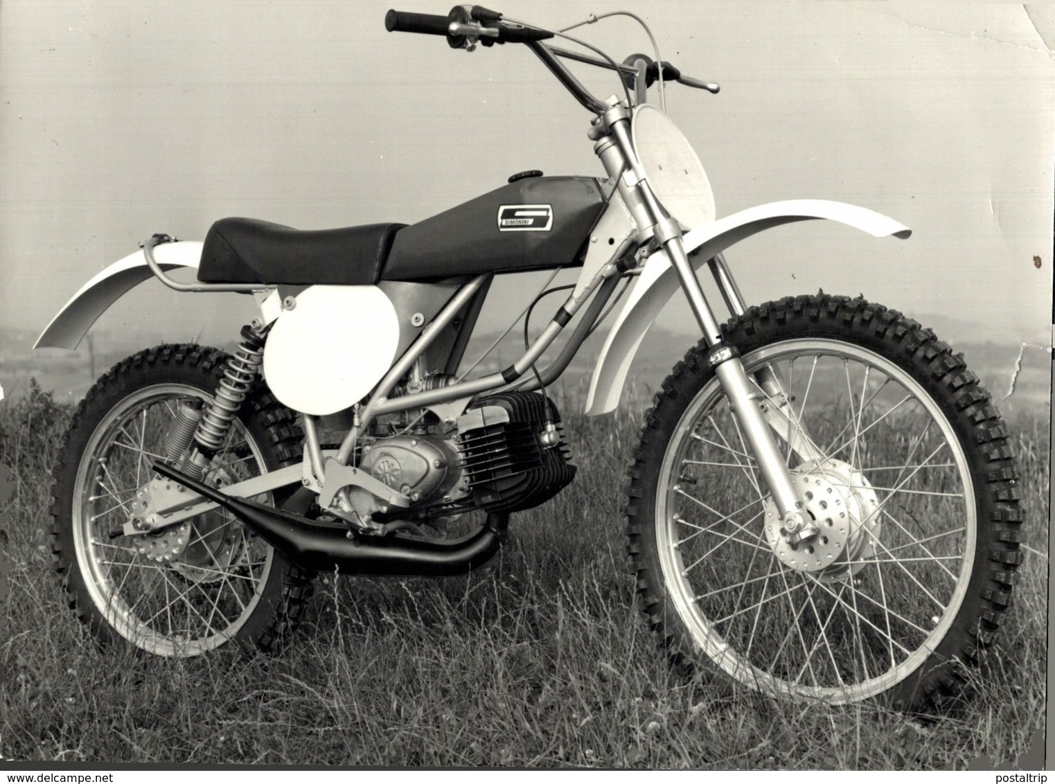 SIMONINI  +-22cm X 15cm  Moto MOTOCROSS MOTORCYCLE Douglas J Jackson Archive Of Motorcycles - Otros & Sin Clasificación