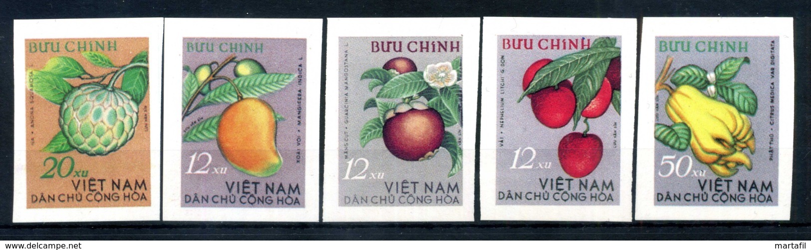 1964 VIETNAM DEL NORD SET ** 392/396 - Vietnam