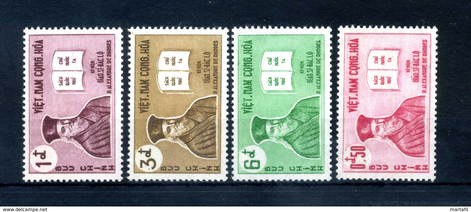 1961 VIETNAM DEL SUD SET MNH ** 173/176 - Vietnam