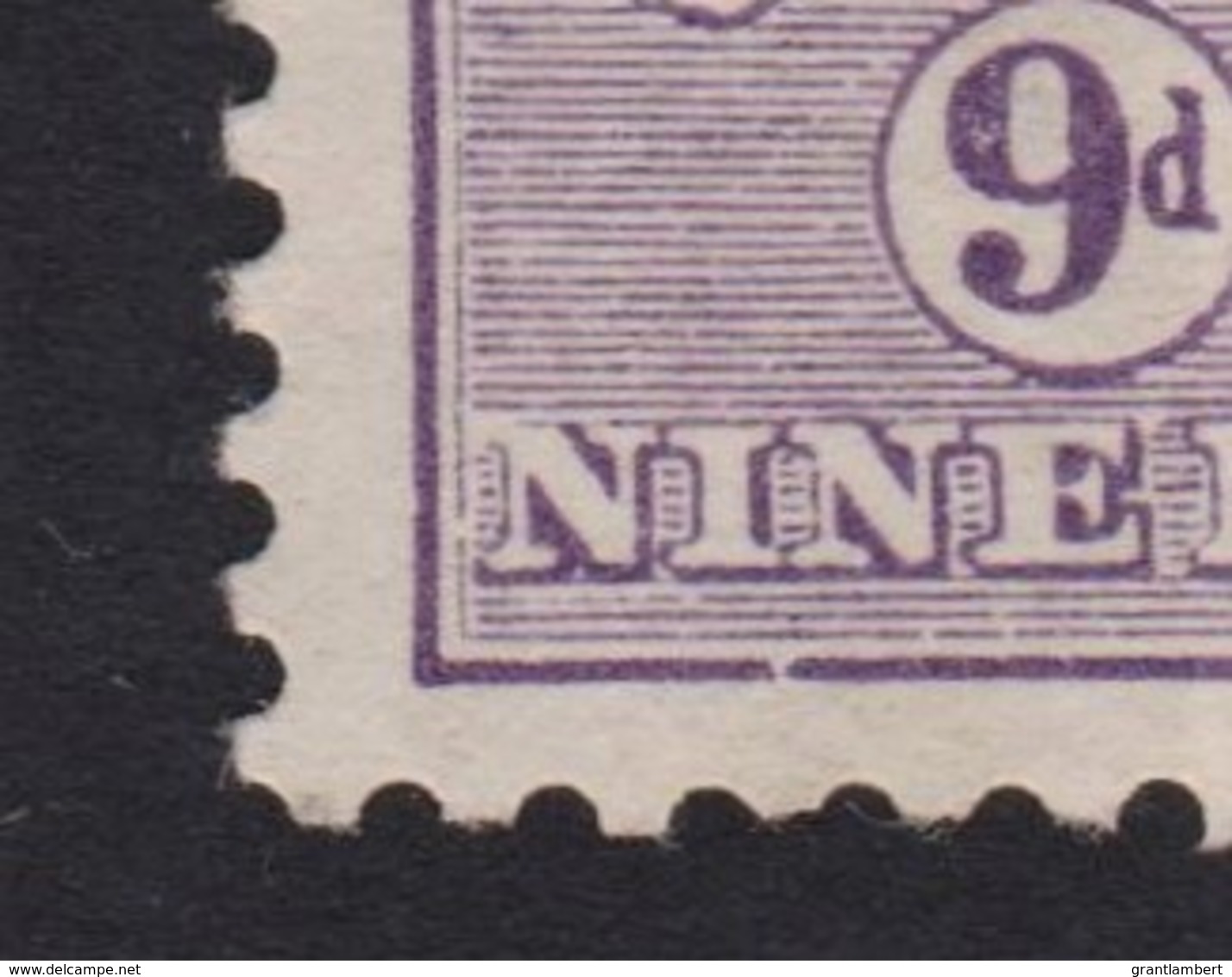 Australia 1913 Kangaroo 9d Violet 1st Watermark MH - Listed Variety - Neufs