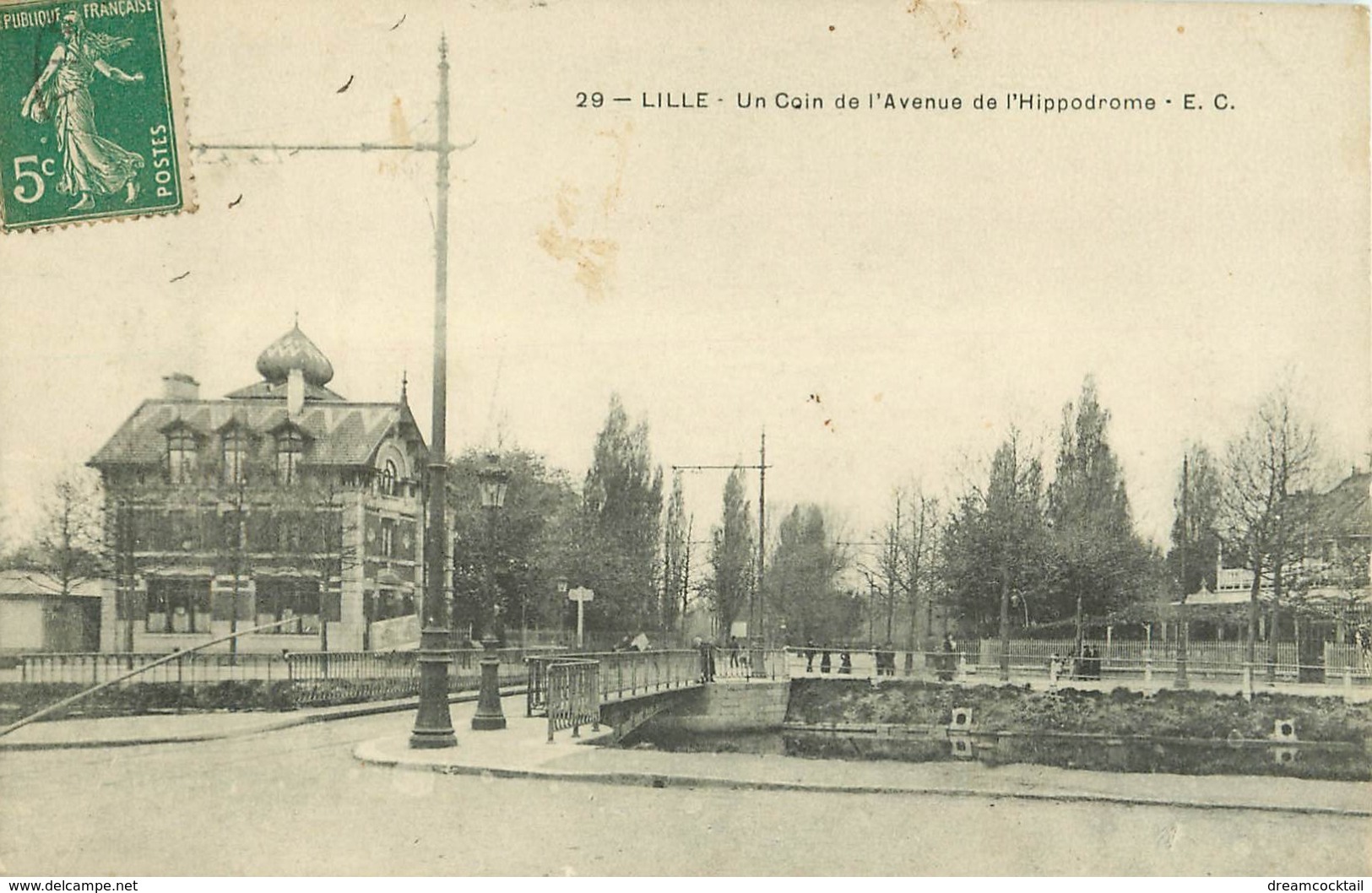 WW 59 LILLE. Pont Et Avenue De L'Hippodrome - Lille