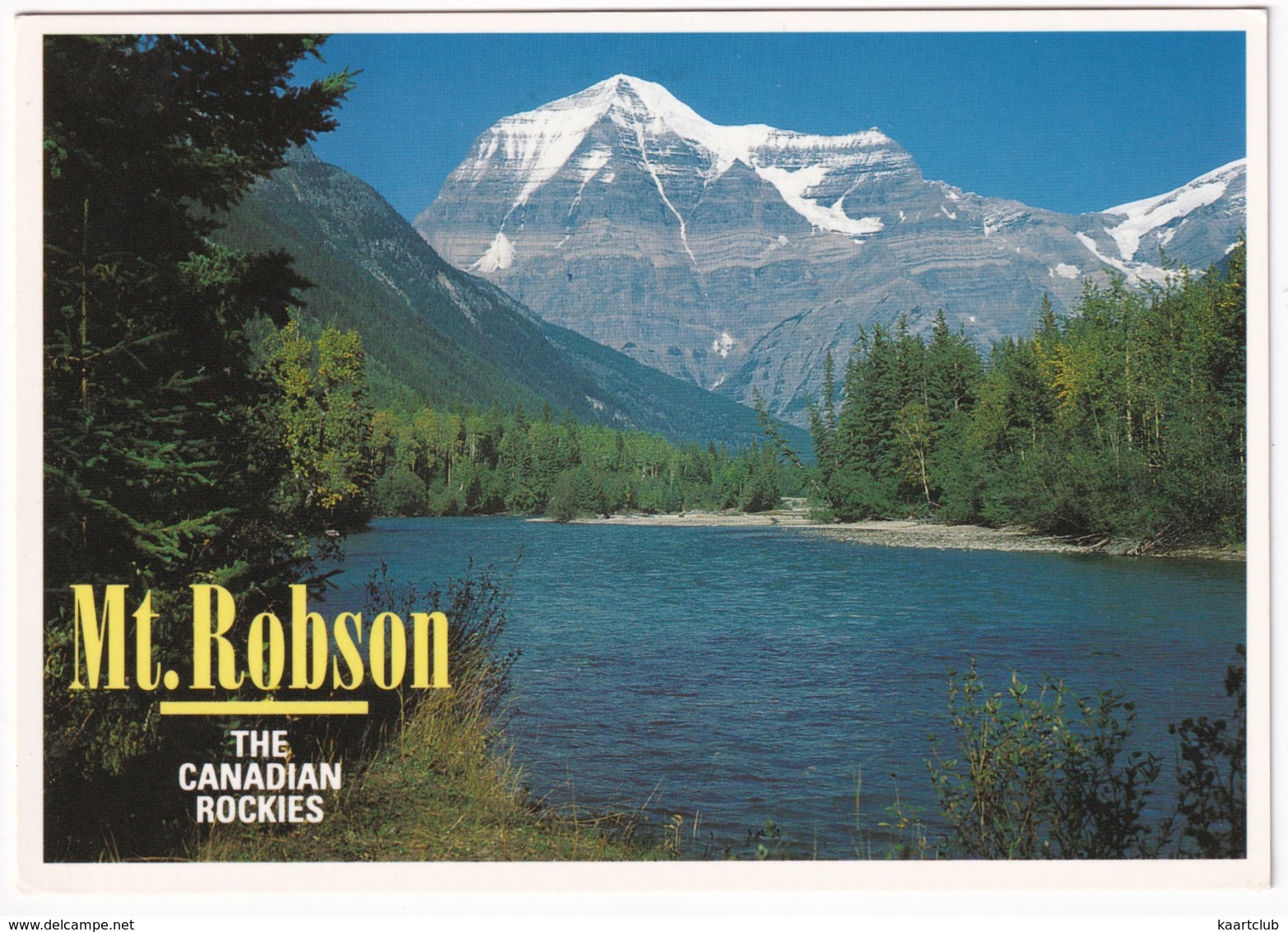 Mount Robson - 12,972 Ft. / 3954 M. - Jasper  - (Canada) - Jasper