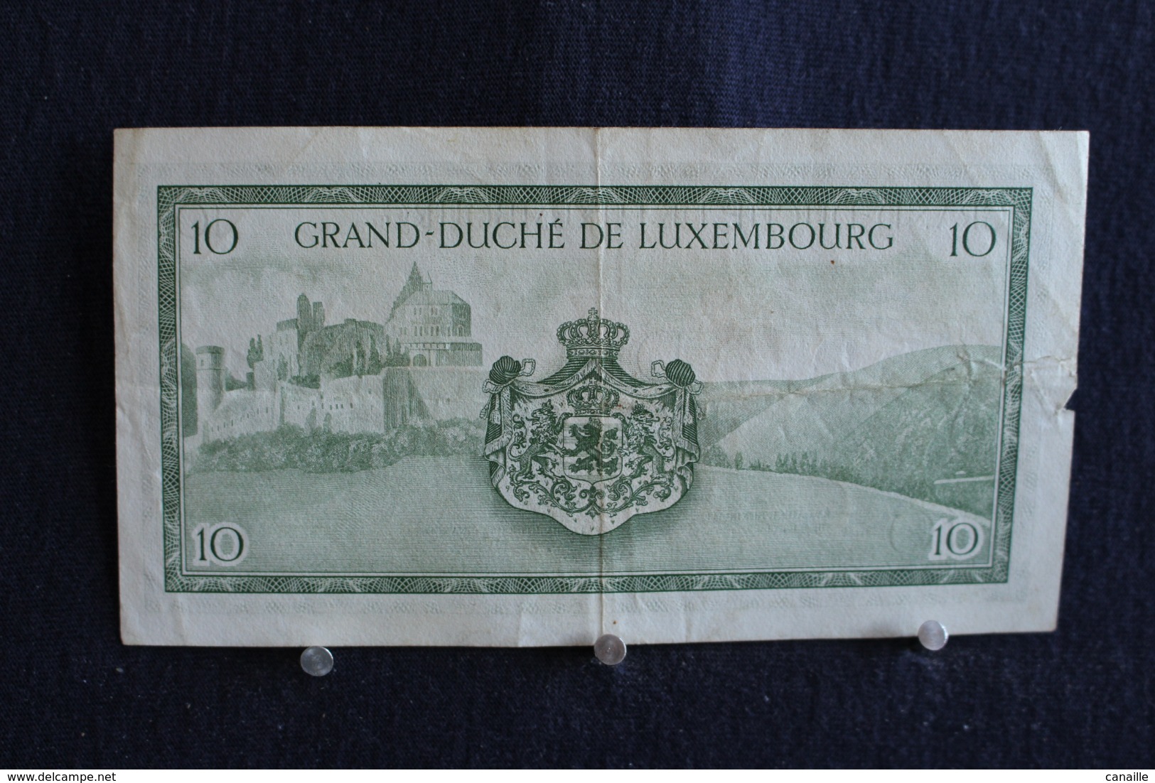 85 /  Grand-Duché De Luxembourg , Luxembourg  Dix Francs  /  N° K 707327 - Lussemburgo