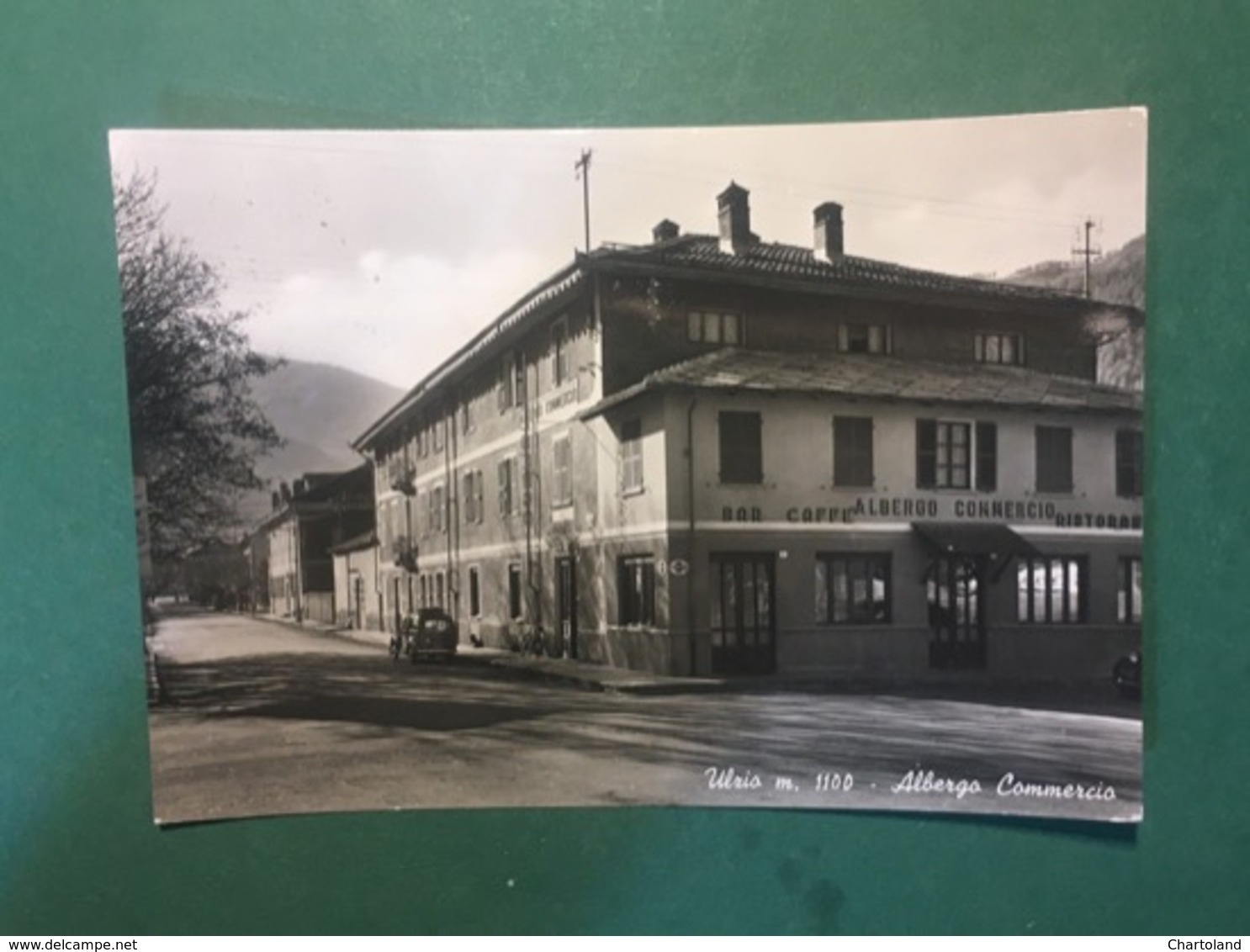 Cartolina Ulzio - Albergo Commercio - 1958 - Altri & Non Classificati