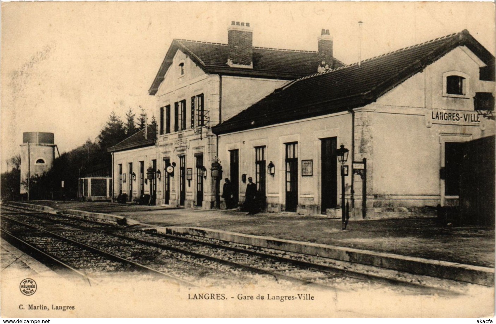 CPA LANGRES - Gare De LANGRES-Ville (368768) - Langres