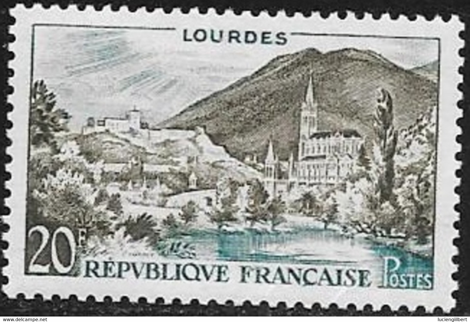 N° 1150   FRANCE  - NEUF  -  LOURDES  -  1958 - Nuovi