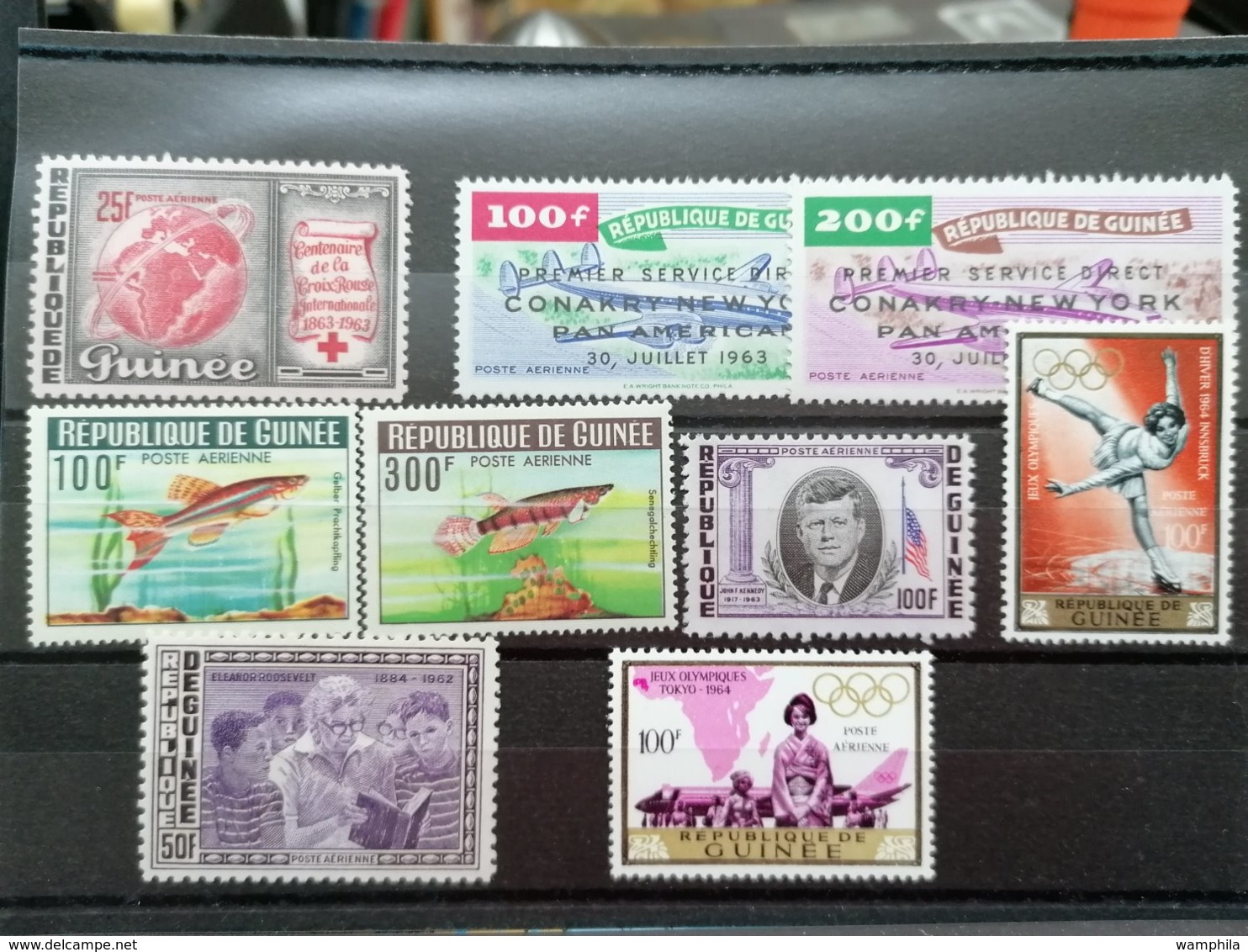 Guinée Un Lot De P.A Neufs**/* Cote 420€, Nombreuses Thématiques - Guinea (1958-...)