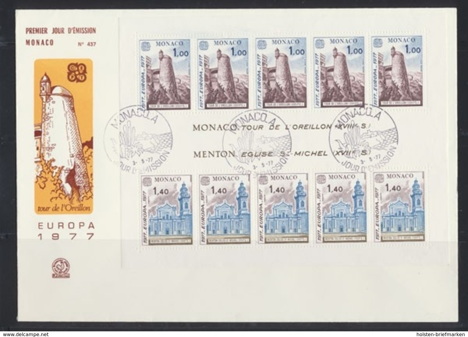 Monaco, Michel Nr. Block 11, FDC - Sonstige & Ohne Zuordnung