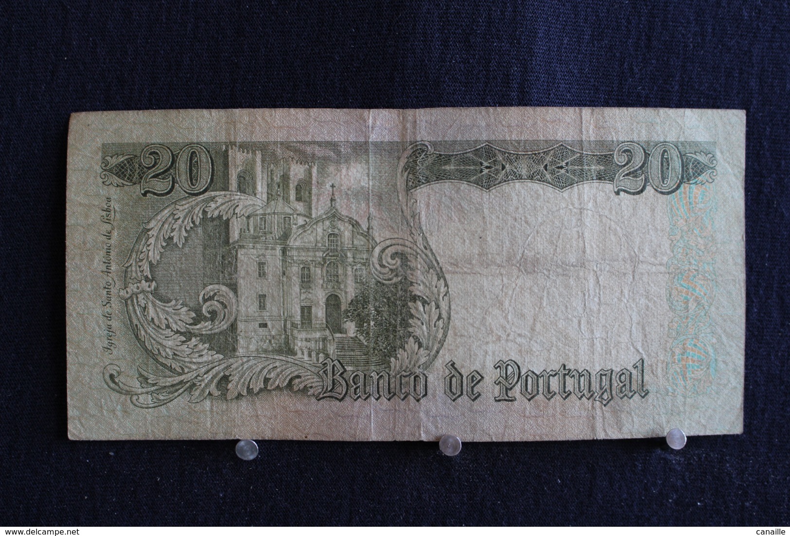 90 /  Banco De  Portugal, 20 Escudos - Lisboa 1964 /  N° C N B 24111 - Portugal