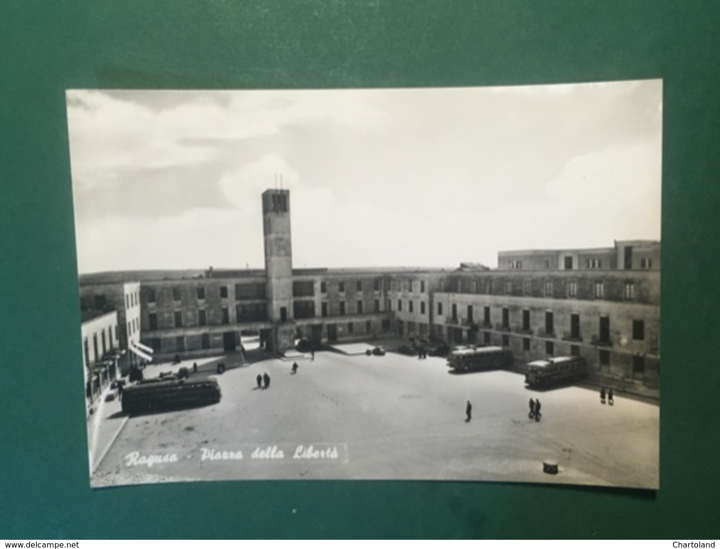 Cartolina Ragusa - Piazza Della Libertà - 1960 Ca. - Ragusa