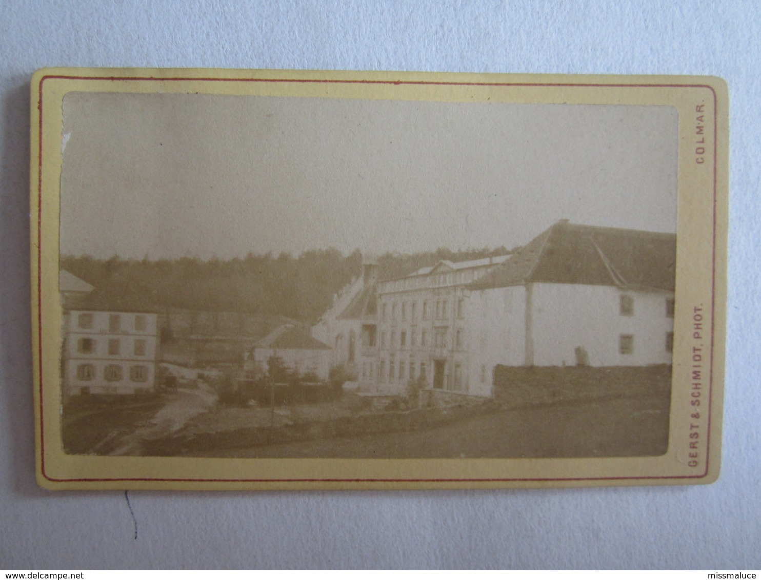 Photo Photos Photographie Format Cdv Colmar - Lieux