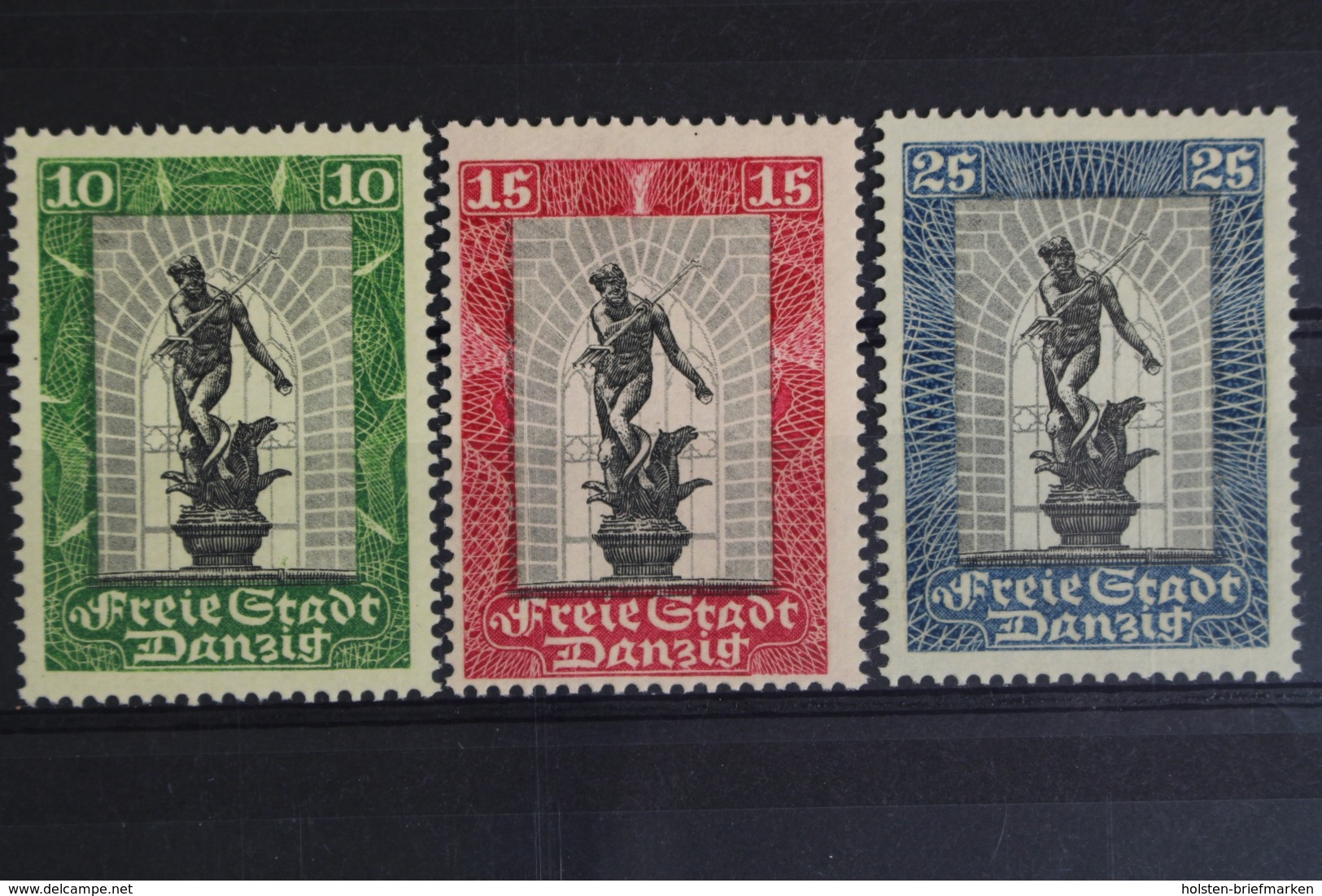 Danzig, MiNr. 217-219, Postfrisch / MNH - Sonstige & Ohne Zuordnung