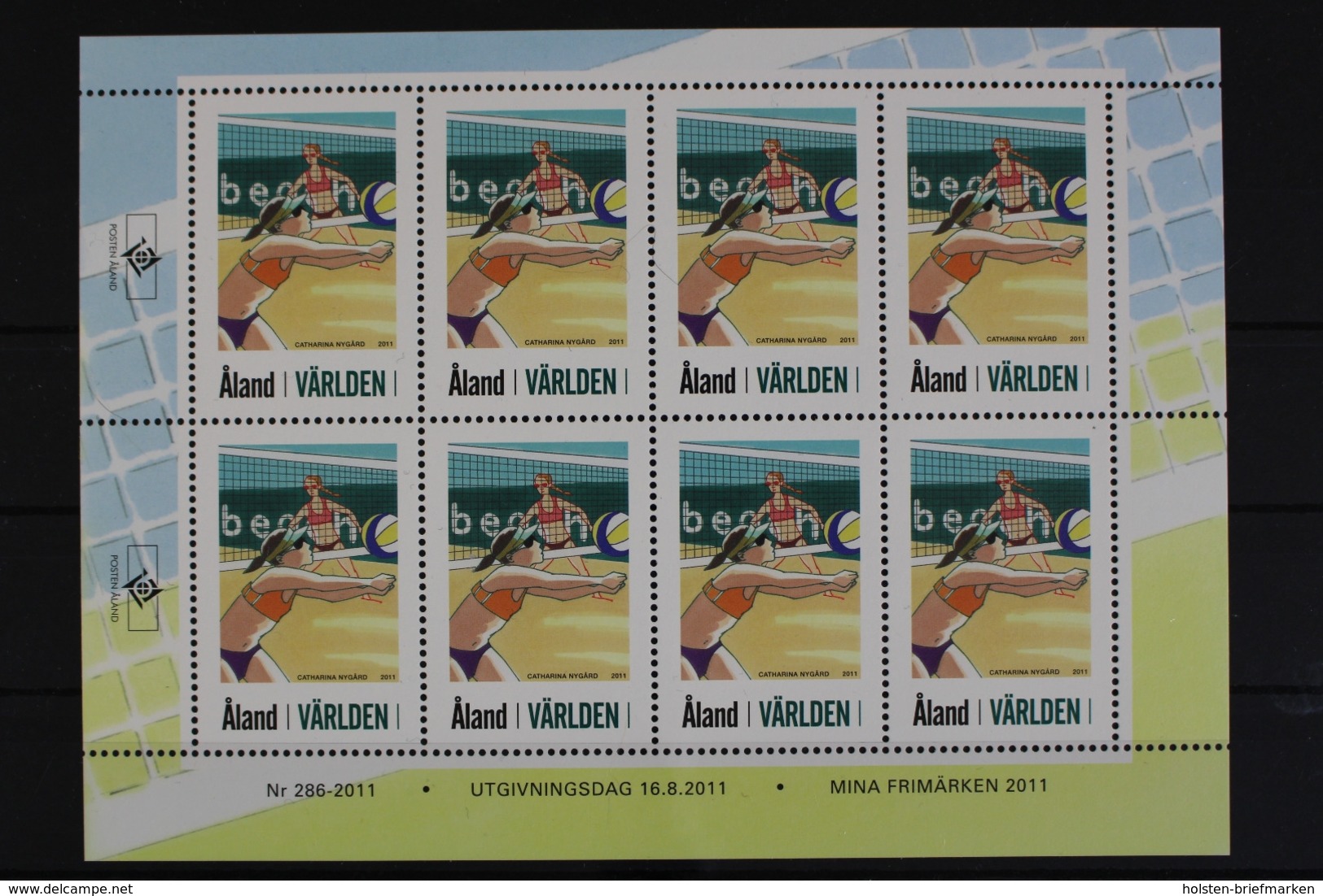 Aland, MiNr. 349 Kleinbogen, Postfrisch / MNH - Ålandinseln