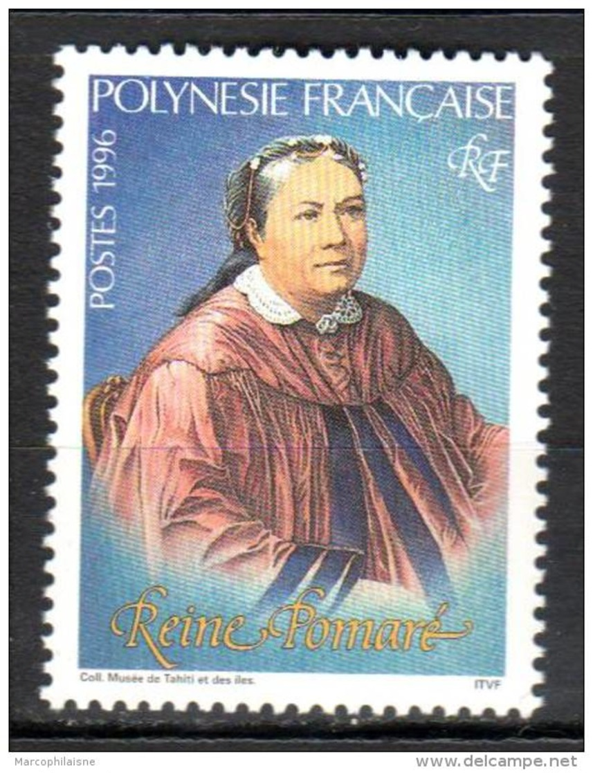 Polynésie Française 1996 Hommage à La Reine Pomaré N° MAURY 513 Neuf** - Neufs