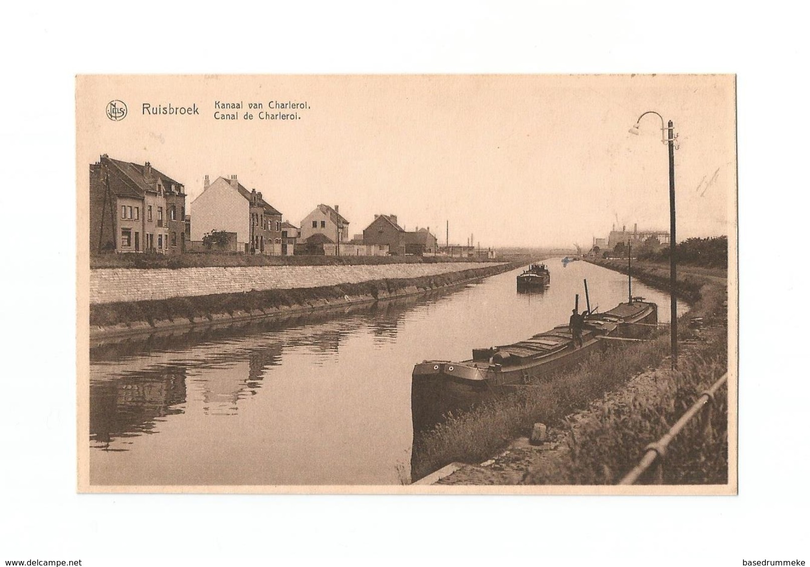 Ruisbroek  Kanaal Van Charleroi - Canal De Charleroi (1951). - Sint-Pieters-Leeuw