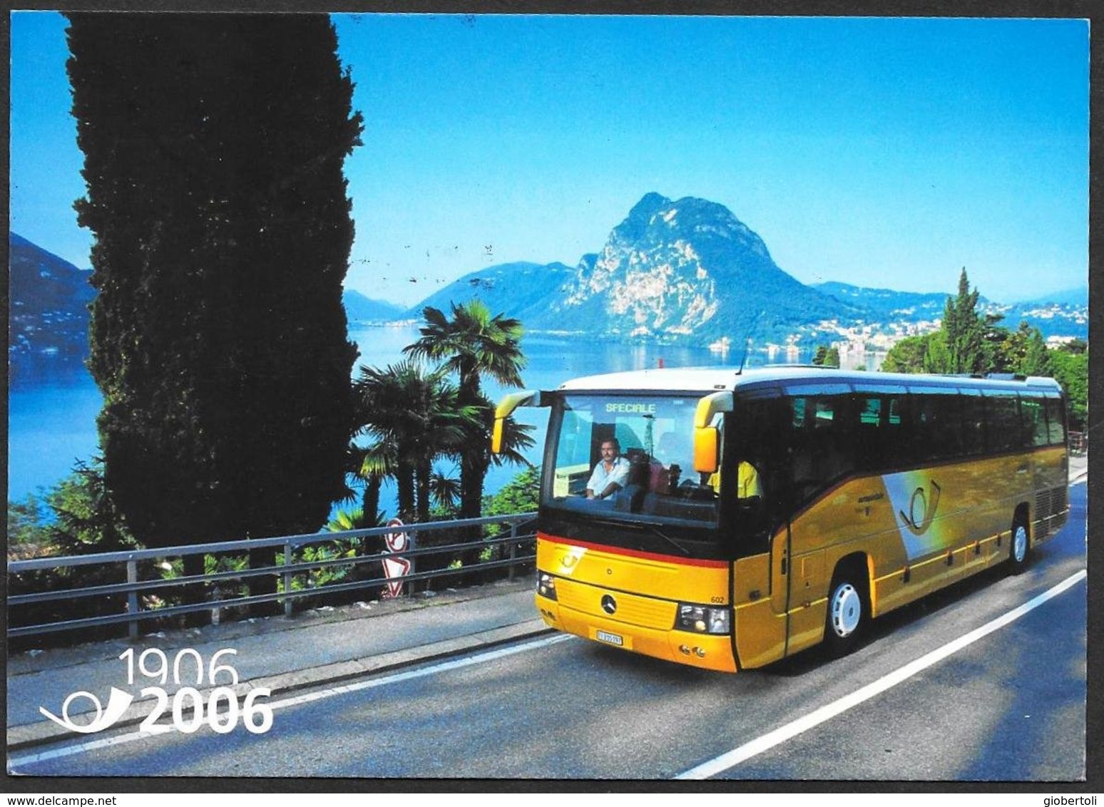 Svizzera/Suisse/Switzerland: Intero, Stationery, Entier, 100° AutoPostale, 100ème Bus Postal,100th Postbus - Other & Unclassified