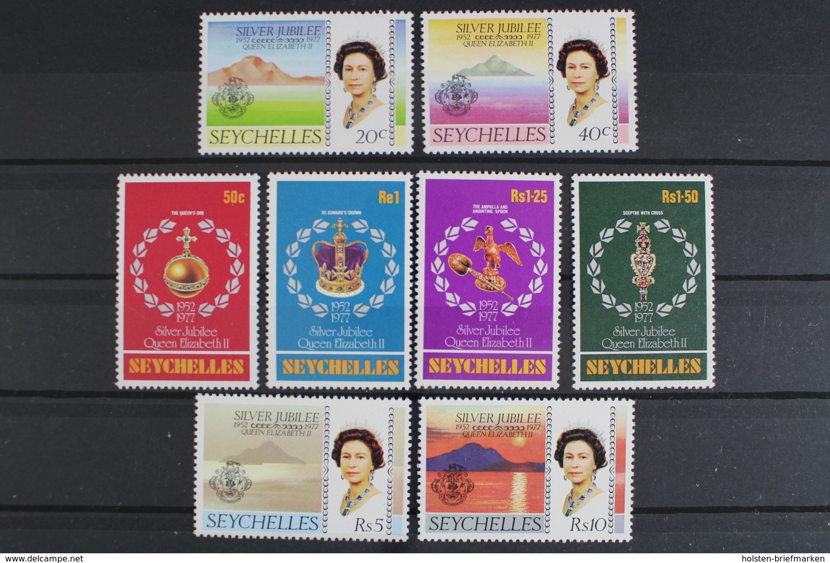 Seychellen, MiNr. 385-392 + Block 8, Postfrisch / MNH - Seychelles (1976-...)