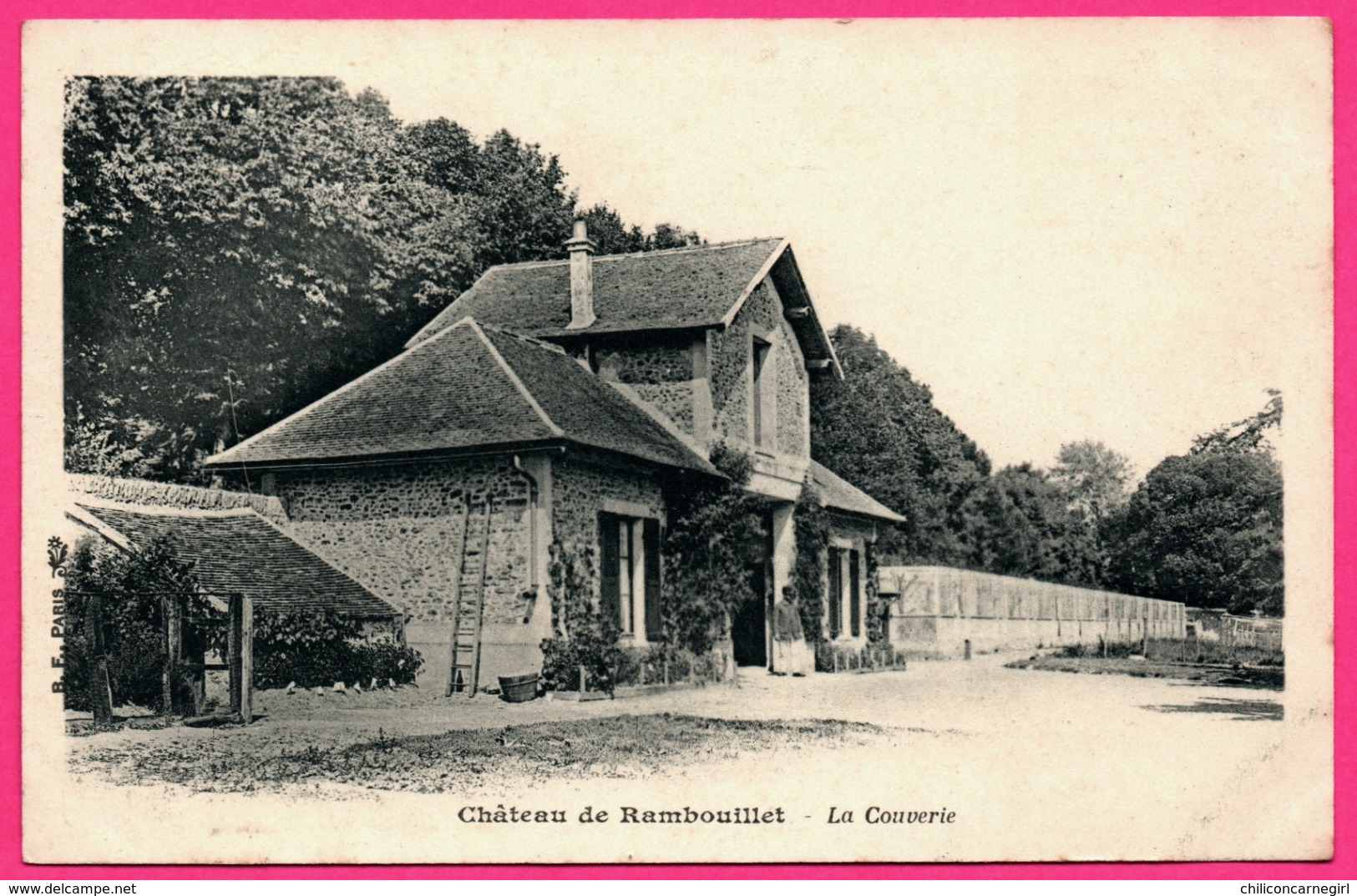 Château De Rambouillet - La Couverie - Animée - Edit. B.F. - Rambouillet (Château)