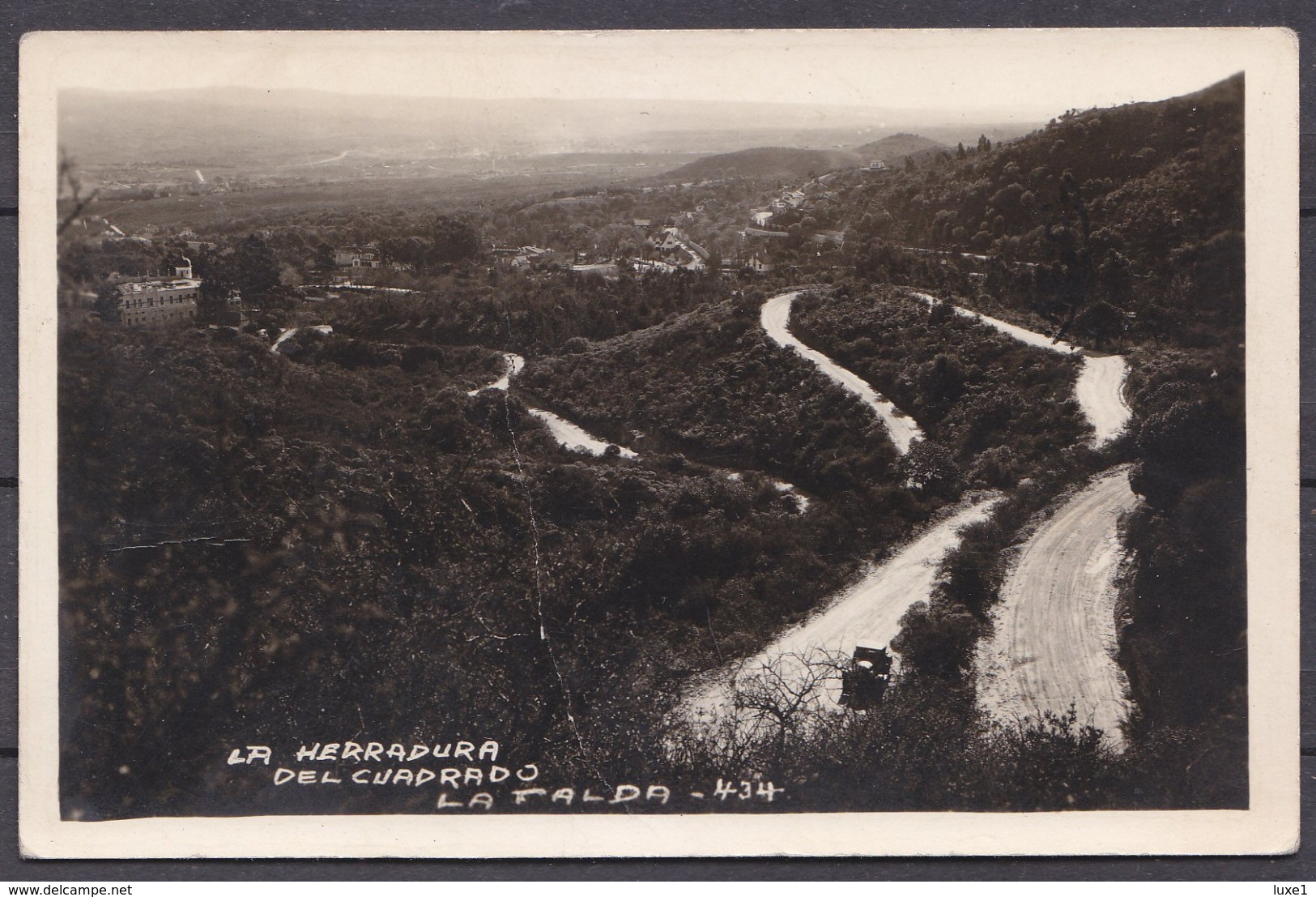 ARGENTINA , LA  FALDA  ,   OLD  POSTCARD - Argentine