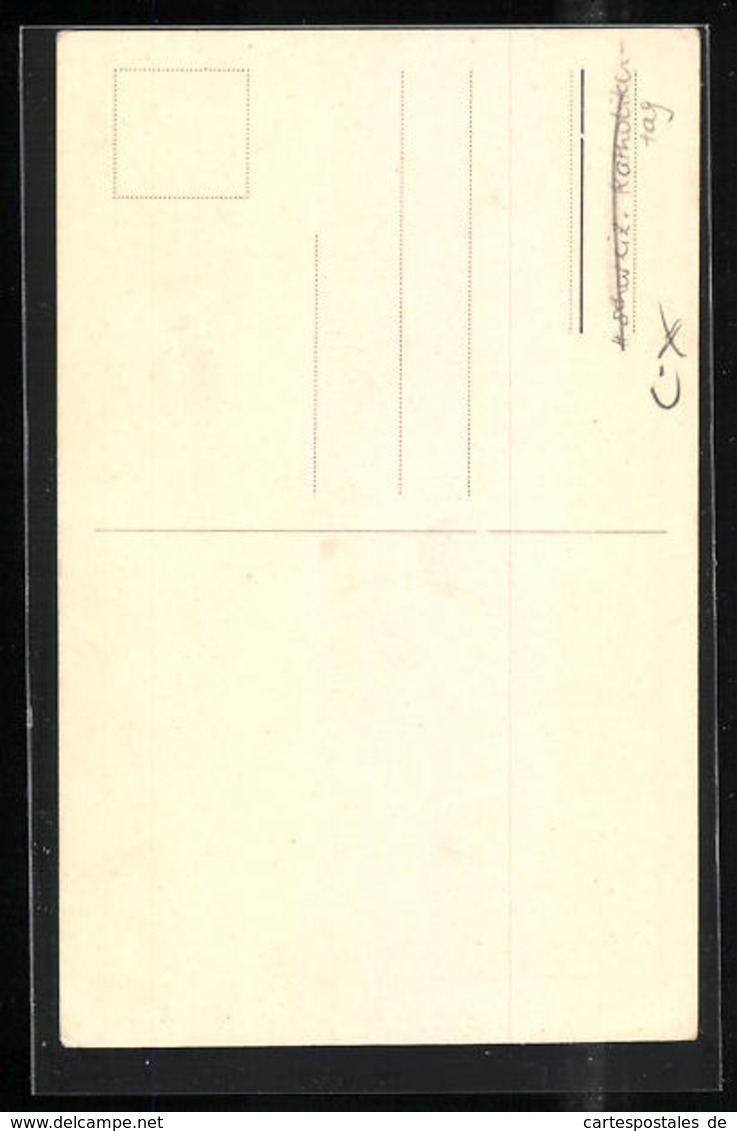 Künstler-AK Fribourg, St. Michel 1915, Beat. P.P. Canisius - Fribourg