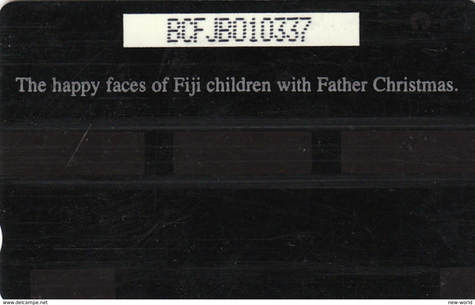 Fiji Christmas 1994 GPT, $3 Fidji Children With Santa, BCFJB10337 - Fiji