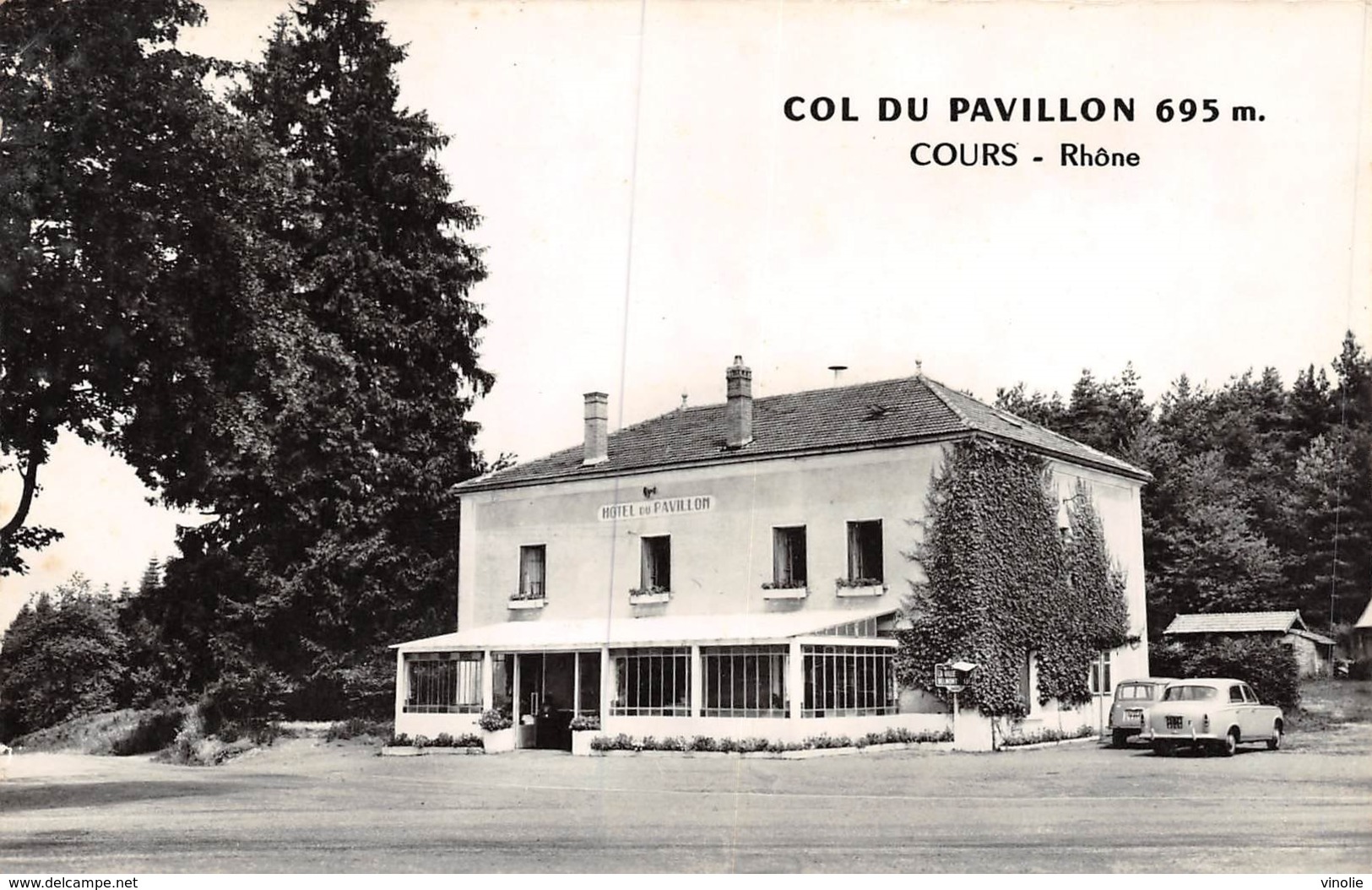 A-19-5311 :  COURS. HOTEL DU PAVILLON. JEAN DUPERRAY PROPRIETAIRE. - Cours-la-Ville