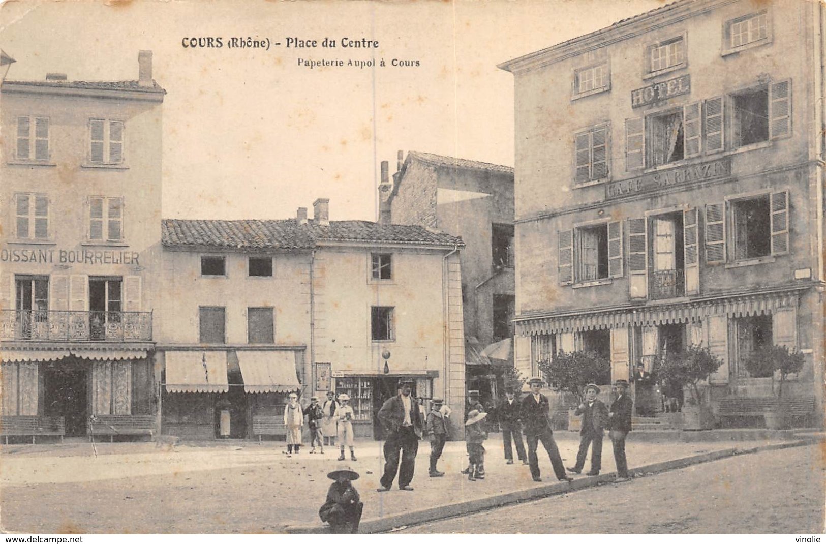 A-19-5314 :  COURS. PLACE DU CENTRE. - Cours-la-Ville