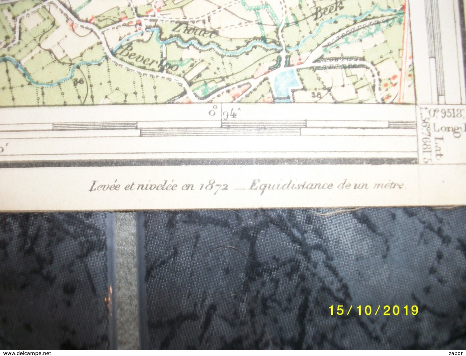 Topografische / Stafkaart Van Balen (Olmen Kwaadmechelen Oostham) - Cartes Topographiques