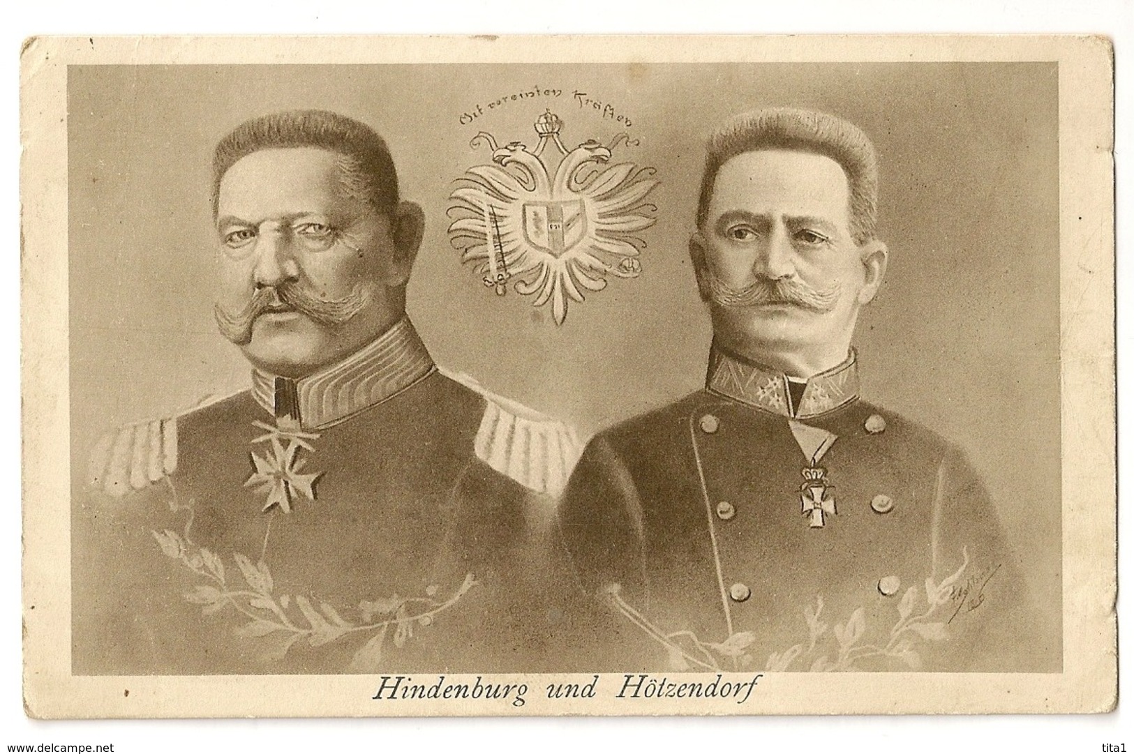 220  - Hindenburg Und Hötzendorf - Guerra 1914-18