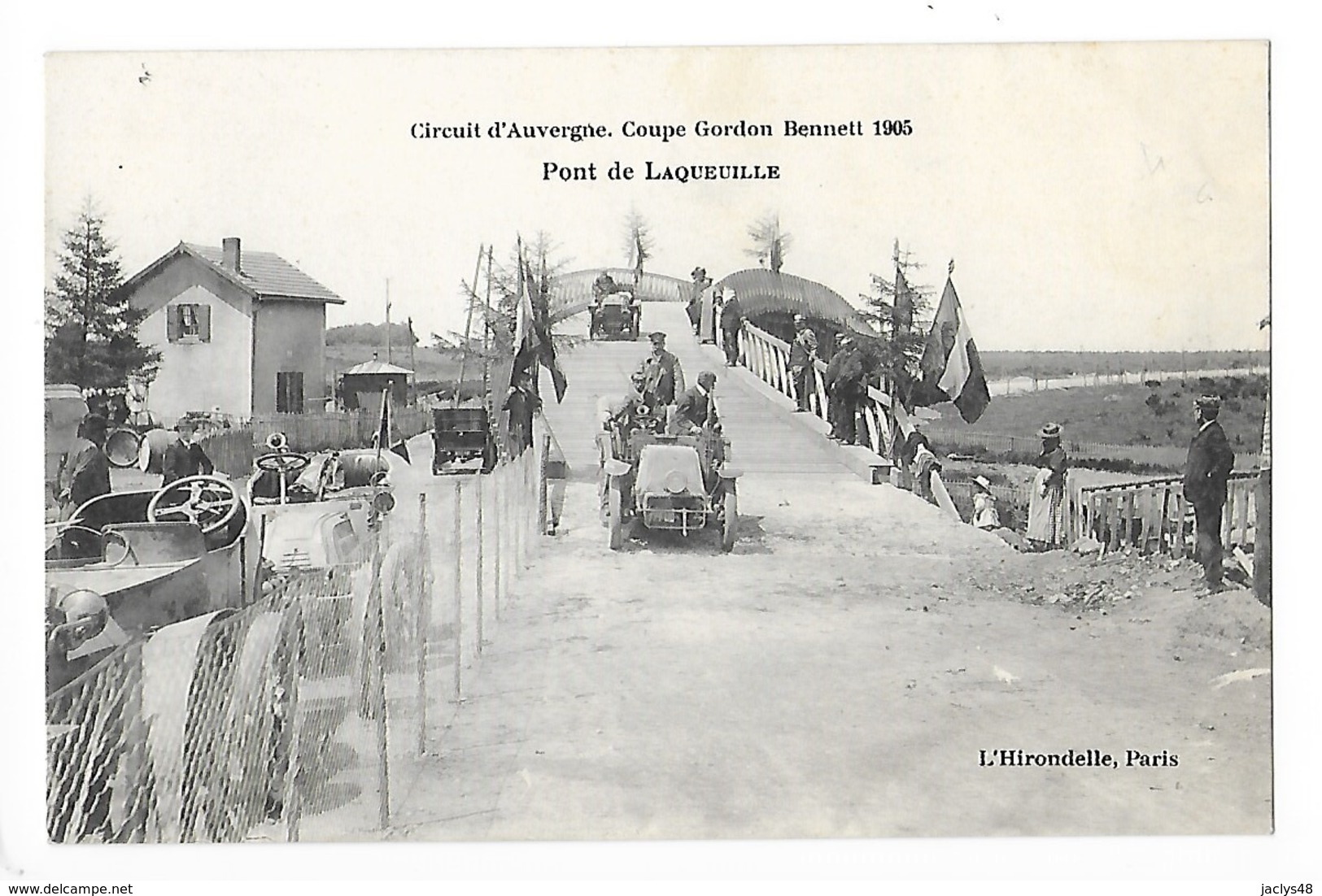 Circuit D'Auvergne - La Coupe GORDON-BENETT 1905  - Pont De Laqueuille -  L 1 - Autres & Non Classés