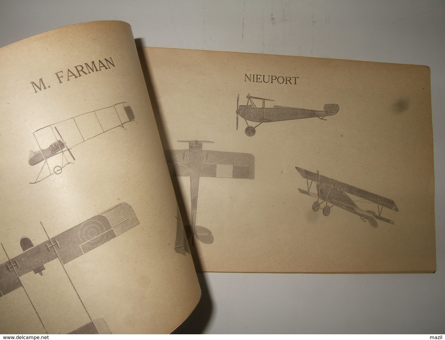 Aviation 1914 1918 :  Carnet De Silhouettes  Début De Guerre - Autres & Non Classés