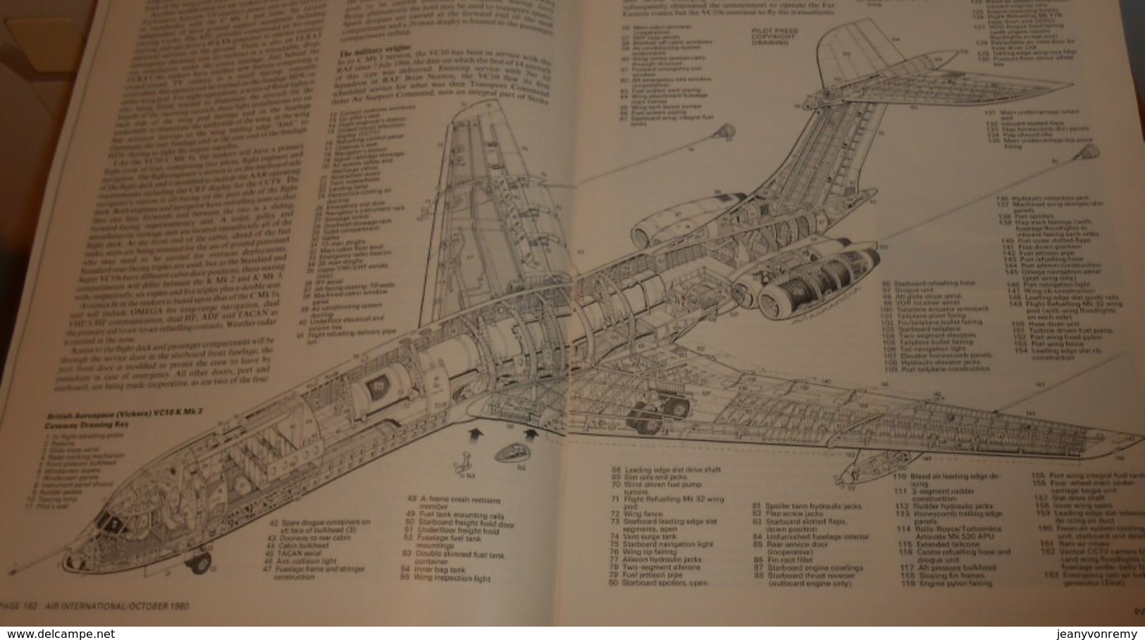 Air International. Volume 19. N°4. Octobre 1980. - Trasporti