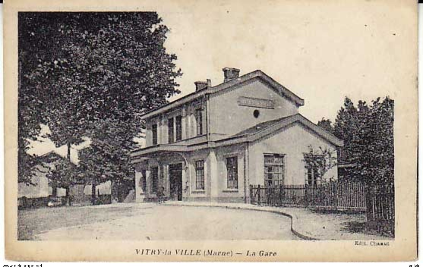 51 - VITRY-la-VILLE - La Gare - - Vitry-la-Ville