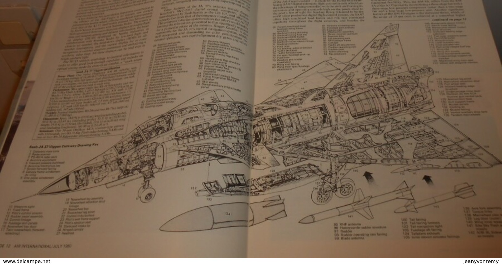 Air International. Volume 19. N°1. Juillet 1980. - Transportation